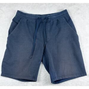 Lululemon City Sweat Shorts 9” Men’s Size Large Navy Blue Performance Training